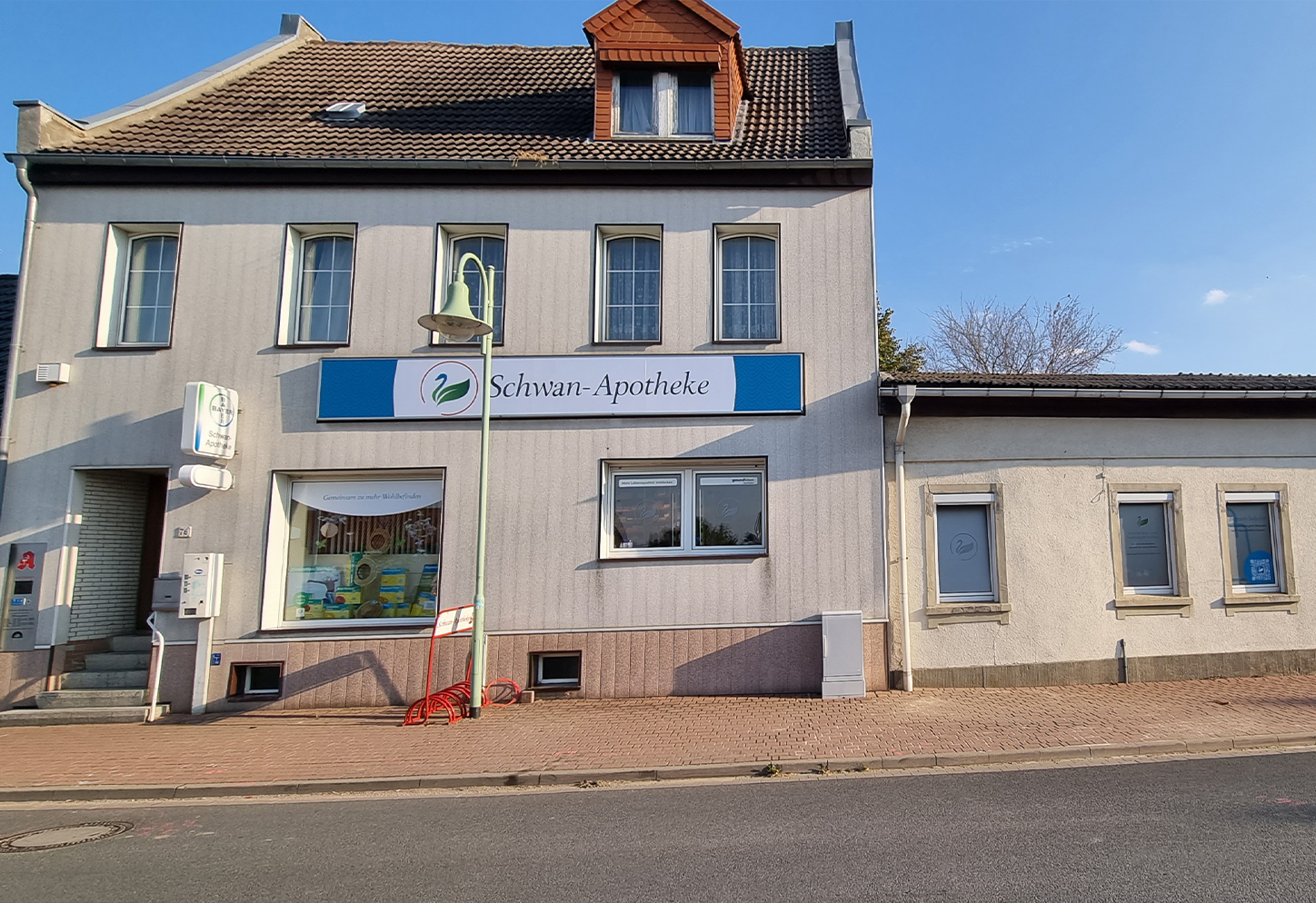 Die Schwan Apotheke in Hecklingen